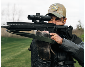 Nick Till shooting the INTEGRIX iXF Service Rifle Scope