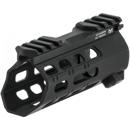 UTG PRO Forerunner 5" M-LOK Free Float Handguard, Black | Leapers ...